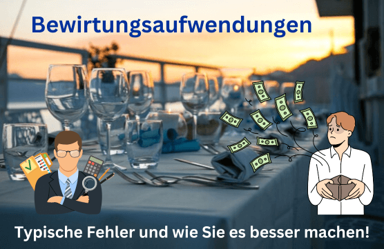 Bewirtungsaufwendungen: 9 Typische Fehler und wie Sie es besser machen 1 Bewirtungsaufwendungen Fehler